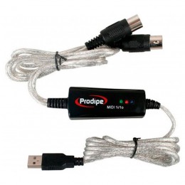 Звуковая карта Prodipe Interface MIDI USB 1in/1out